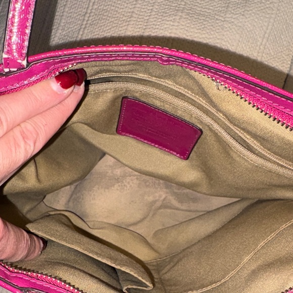 Coach leather bag. - Picture 12 of 13